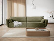 Dīvāns Vanda, 4 sēdvietas, zaļš cena un informācija | Dīvāni | 220.lv