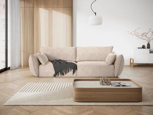 Dīvāns Vanda, 3 sēdvietas, smilškrāsas cena un informācija | Dīvāni | 220.lv