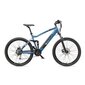 Elektriskais velosipēds Telefunken MTB E-Bike Aufsteiger M935, zils cena un informācija | Elektrovelosipēdi | 220.lv