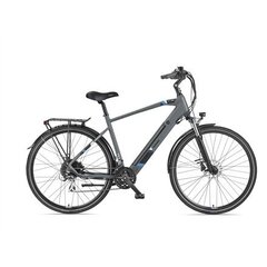 Электровелосипед Telefunken Trekking E-Bike Expedition XC941, серый цвет цена и информация | Электровелосипеды | 220.lv