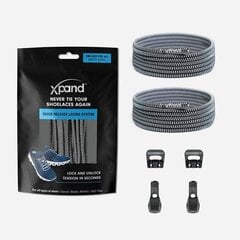 Elastīgās mežģīnes Xpand Quick-Release цена и информация | Для ухода за обувью и одеждой | 220.lv