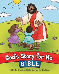 God's Story for Me Bible: 104 Life-Shaping Bible Stories for Children цена и информация | Книги для подростков и молодежи | 220.lv