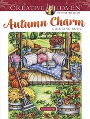 Creative Haven Autumn Charm Coloring Book цена и информация | Книги для самых маленьких | 220.lv