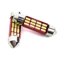 EinParts Auto LED Spuldzes C10W Festoon 36mm 6000K CanBus 12V - 2 gb. cena un informācija | Auto spuldzes | 220.lv