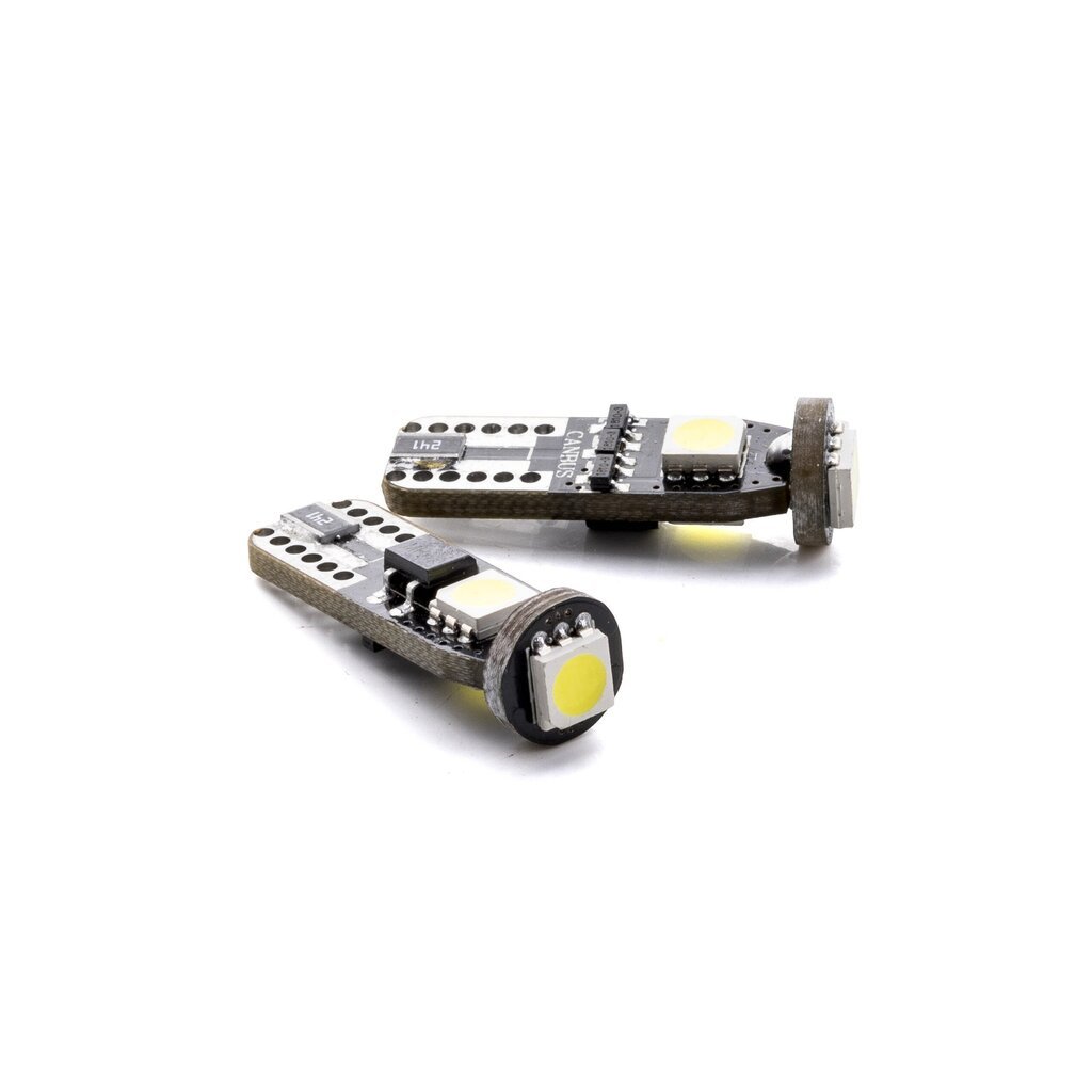 EinParts Auto LED Spuldzes W5W 6000K CanBus 12V - 2 gb. цена и информация | Auto spuldzes | 220.lv