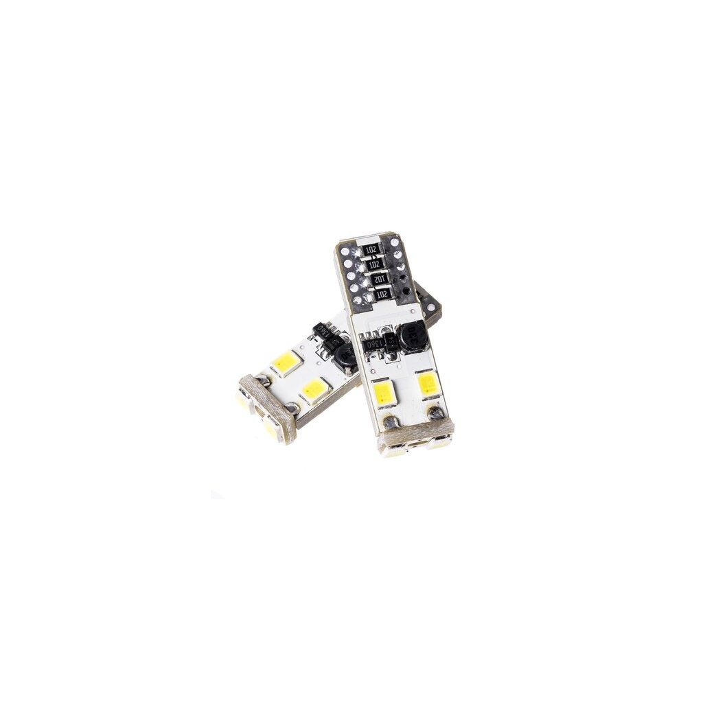 EinParts Auto LED Spuldzes W5W 6000K CanBus 12V - 2 gb. cena un informācija | Auto spuldzes | 220.lv