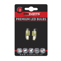 EinParts Auto LED Spuldzes H6W 6000K CanBus 12V - 2 gb. cena un informācija | Auto spuldzes | 220.lv