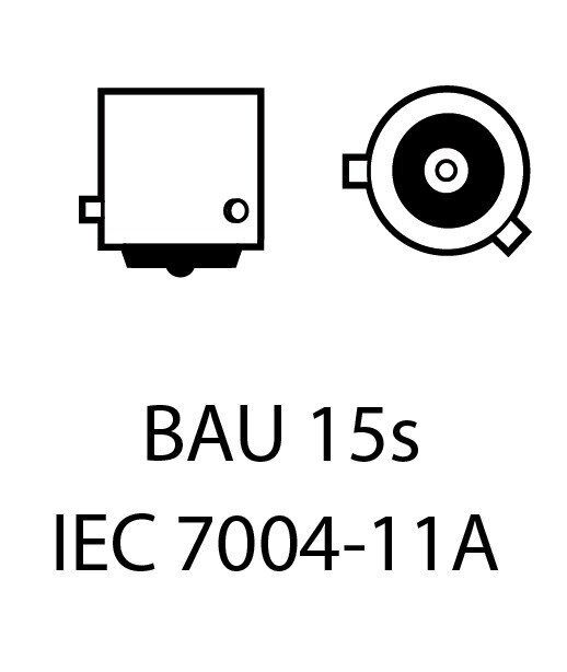 EinParts Auto LED Spuldzes PY21W 1700-1800K CanBus 12V - 2 gb. цена и информация | Auto spuldzes | 220.lv