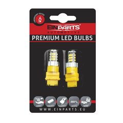 EinParts Auto LED Spuldzes P27W 1700-1800K CanBus 12V - 2 gb. cena un informācija | Auto spuldzes | 220.lv