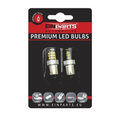 EinParts Auto LED Spuldzes P21W 1700-1800K CanBus 12V - 2 gb. cena un informācija | Auto spuldzes | 220.lv