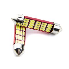 EinParts Auto LED Spuldzes C10W Festoon 41mm 6000K CanBus 12V - 2 gb. cena un informācija | Auto spuldzes | 220.lv