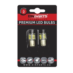 EinParts Auto LED Spuldzes P21/5W 6000K 12V - 2 gb. cena un informācija | Auto spuldzes | 220.lv