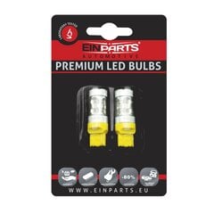 EinParts Auto LED Spuldzes W21W 1700-1800K 12V - 2 gb. cena un informācija | Auto spuldzes | 220.lv