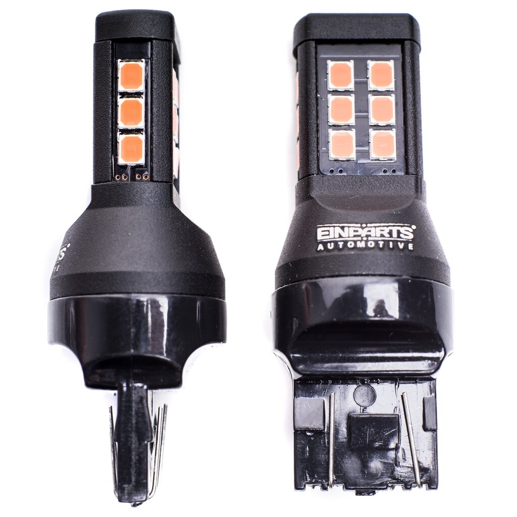 EinParts Auto LED Spuldzes W21/5W 1000-1500K CanBus 12V - 2 gb. цена и информация | Auto spuldzes | 220.lv