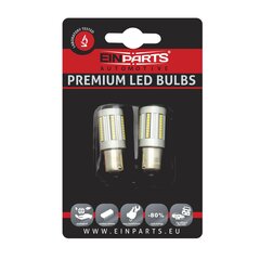 EinParts Auto LED Spuldzes P21W 6000K CanBus 12V - 2 gb. cena un informācija | Auto spuldzes | 220.lv