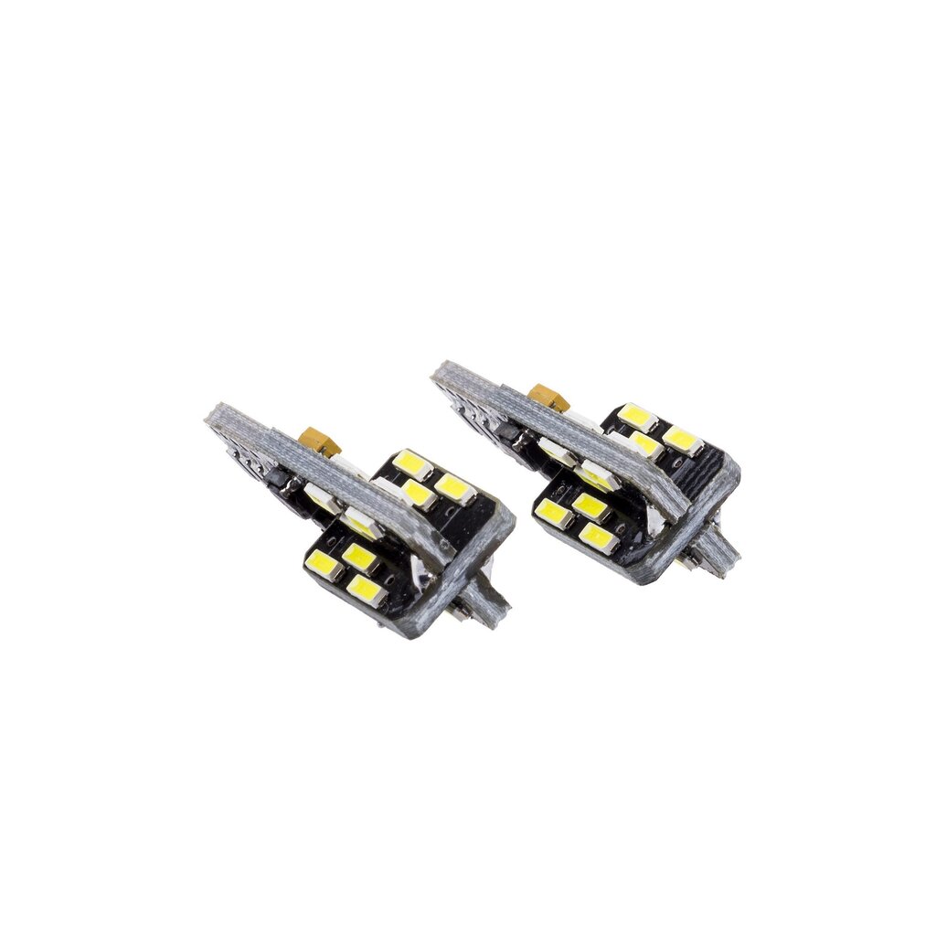 EinParts Auto LED Spuldzes W5W 6000K CanBus 12/24V - 2 gb. cena un informācija | Auto spuldzes | 220.lv