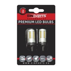 EinParts Auto LED Spuldzes W21W 1000-1500K CanBus 12V - 2 gb. cena un informācija | Auto spuldzes | 220.lv