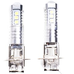 Лампа автомобильная светодиодная EinParts H3 6000K 12V - 2 шт. цена и информация | Автомобильные лампочки | 220.lv