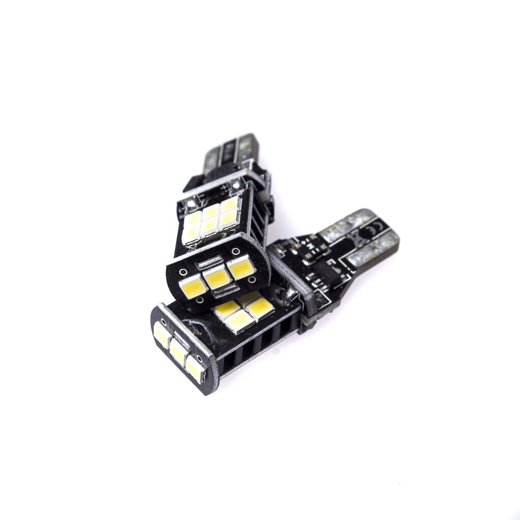 EinParts Auto LED Spuldzes W16W 6000K CanBus 12V - 2 gb. цена и информация | Auto spuldzes | 220.lv