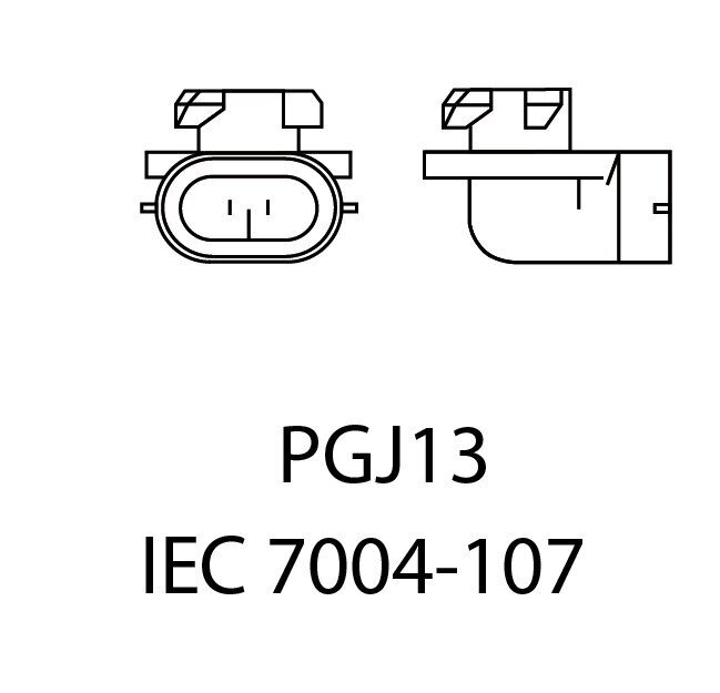 EinParts Auto LED Spuldzes H27W 6000K 12V - 2 gb. cena un informācija | Auto spuldzes | 220.lv