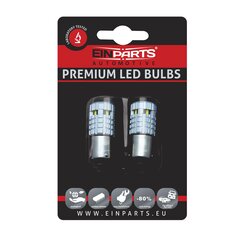 EinParts Auto LED Spuldzes P21W 6000K CanBus 12V - 2 gb. cena un informācija | Auto spuldzes | 220.lv