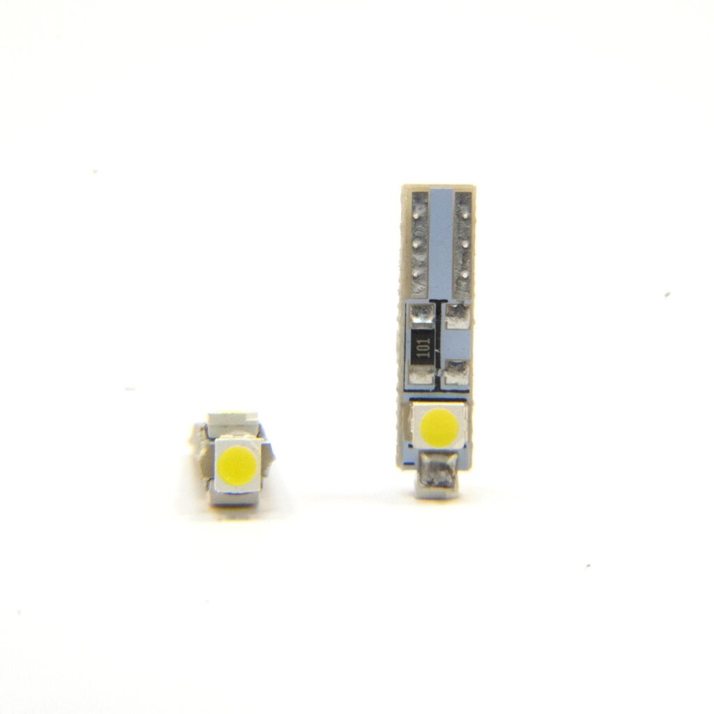 EinParts Auto LED Spuldzes T5 6000K 12V - 2 gb. cena un informācija | Auto spuldzes | 220.lv