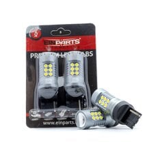 EinParts Auto LED Spuldzes W21W 6000K CanBus 12V - 2 gb. cena un informācija | Auto spuldzes | 220.lv