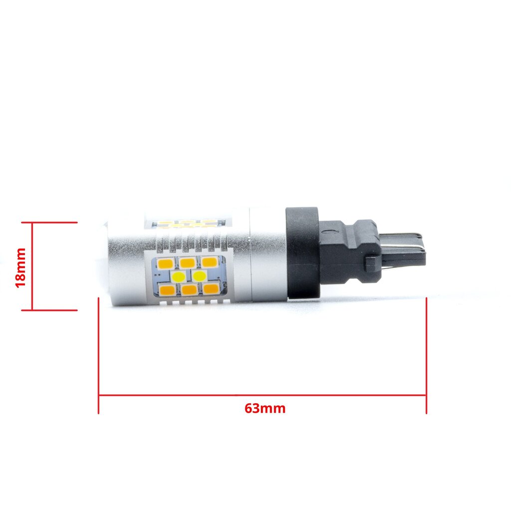 EinParts Auto LED Spuldzes P27W Dual Color CanBus 12V - 2 gb. цена и информация | Auto spuldzes | 220.lv