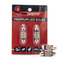 EinParts Auto LED Spuldzes C5W Festoon 36mm 6000K CanBus 12/24V - 2 gb. цена и информация | Автомобильные лампочки | 220.lv