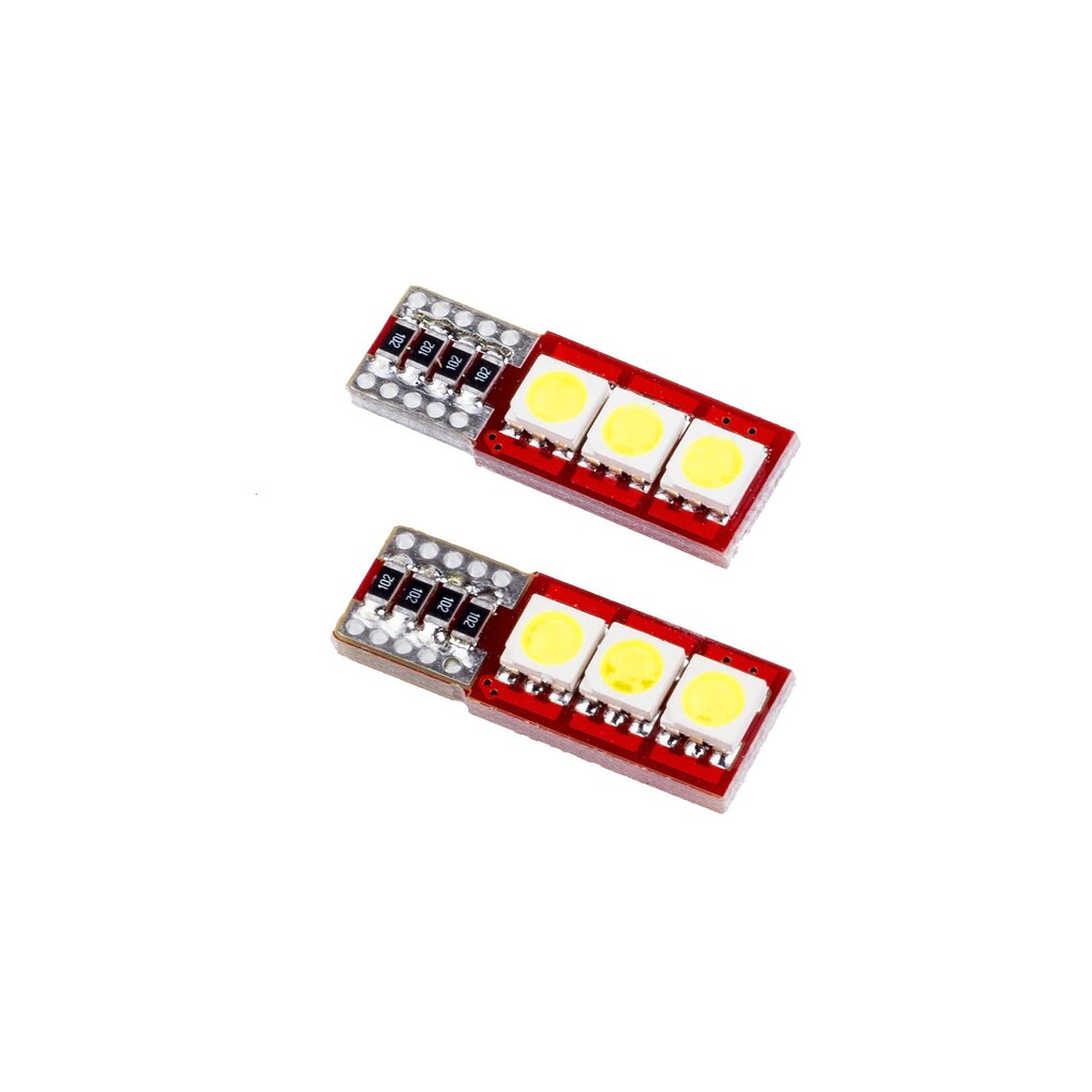 EinParts Auto LED Spuldzes W5W 6000K CanBus 12V - 2 gb. цена и информация | Auto spuldzes | 220.lv