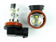 EinParts Auto LED Spuldzes H11 6000K 12V - 2 gb. cena un informācija | Auto spuldzes | 220.lv