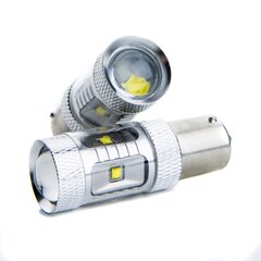Лампа автомобильная светодиодная EinParts P21W 6000K 12V - 2 шт. цена и информация | Автомобильные лампочки | 220.lv