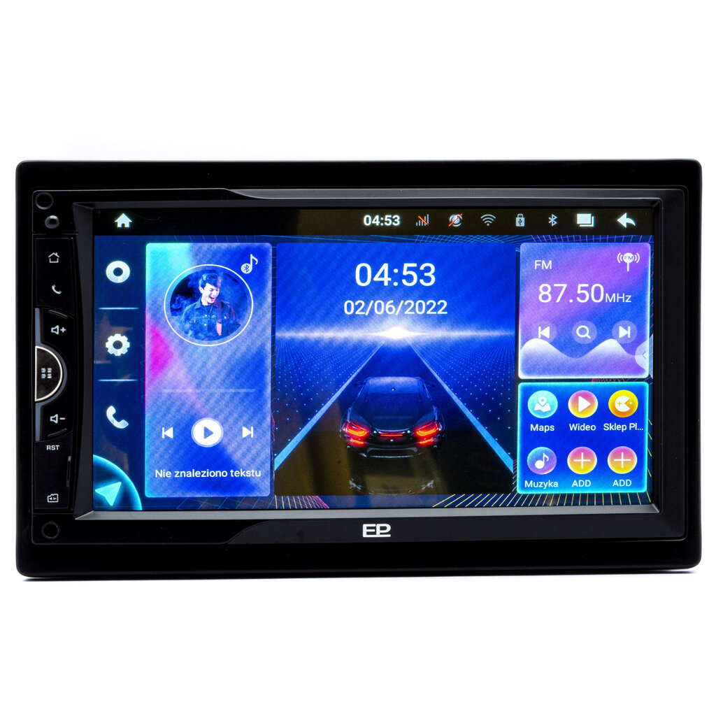 EinParts EPCR13 Android 10 automaģistrāles radio ar Bluetooth, SD atmiņu un 4 GB RAM GPS cena un informācija | Auto magnetolas, multimedija | 220.lv