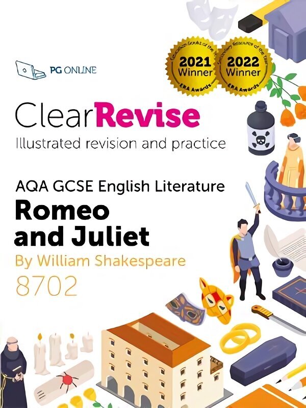 ClearRevise AQA GCSE English Literature: Shakespeare, Romeo and Juliet cena un informācija | Grāmatas pusaudžiem un jauniešiem | 220.lv