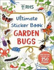 RHS Ultimate Sticker Book Garden Bugs: New Edition with More than 250 Stickers cena un informācija | Grāmatas pusaudžiem un jauniešiem | 220.lv