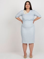 Женская голубая юбка больших размеров 2016103403097 цена и информация | Юбки | 220.lv