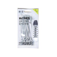 Эластичные шнурки для детей Hickies Kids Space Grey цена и информация | Для ухода за обувью и одеждой | 220.lv