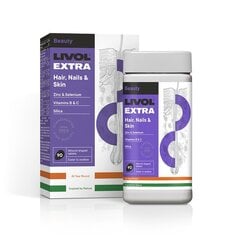 Uztura bagātinātājs Livol Extra Hair, Nails, & Skin tab. N90 cena un informācija | Vitamīni, preparāti, uztura bagātinātāji skaistumam | 220.lv