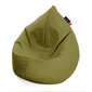 Bērnu sēžammaiss Qubo™ Drizzle Drop Gooseberry Pop Fit, zaļš cena un informācija | Sēžammaisi, klubkrēsli, pufi bērniem | 220.lv