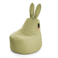 Bērnu sēžammaiss Qubo™ Baby Rabbit Gooseberry Pop Fit, zaļš cena un informācija | Sēžammaisi, klubkrēsli, pufi bērniem | 220.lv