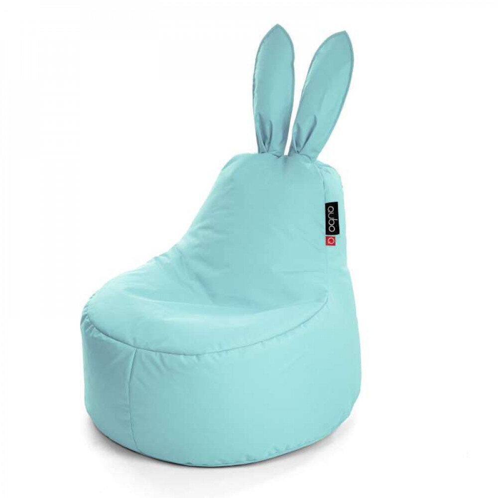 Bērnu sēžammaiss Qubo™ Baby Rabbit Cloud Pop Fit, zils cena un informācija | Sēžammaisi, klubkrēsli, pufi bērniem | 220.lv