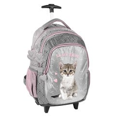 Skolas mugursoma Paso uz riteņiem Soma Bag of Kitten цена и информация | Школьные рюкзаки, спортивные сумки | 220.lv