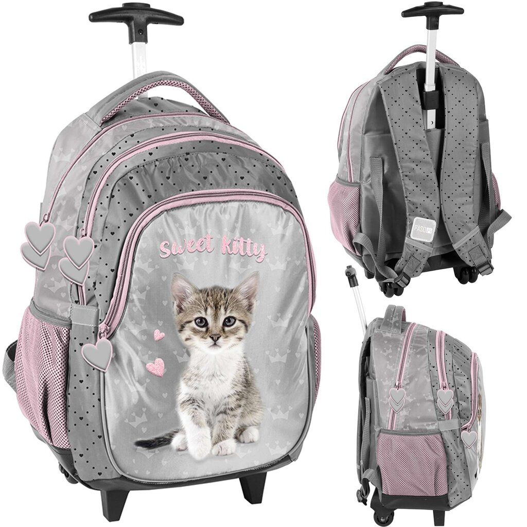 Skolas mugursoma Paso uz riteņiem Soma Bag of Kitten цена и информация | Skolas somas | 220.lv