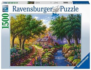 Пазл дом у реки Ravensburger, 1500 д. цена и информация | Пазлы | 220.lv