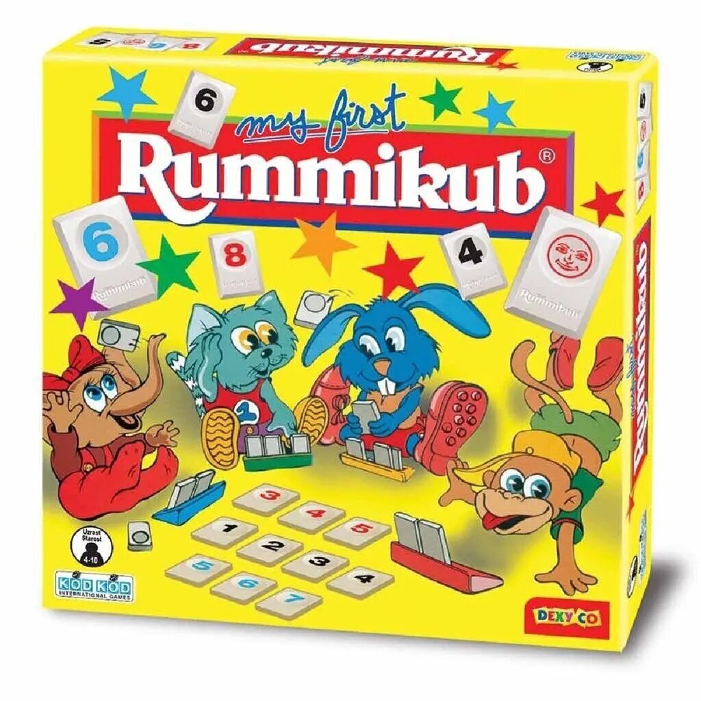 Настольная игра Мой первый Rummikub цена | 220.lv