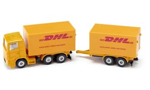 Грузовик с прицепом от курьера DHL цена и информация | Игрушки для мальчиков | 220.lv