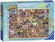 Ravensburger ziņkārīgais numura 6 kolekcionāra skapis 1000 gabalu finierzāģis Puzlēm pieaugušajiem un bērniem vecumā no 12 gadiem cena un informācija | Puzles, 3D puzles | 220.lv