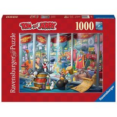 Ravensburger mīkla Toms un Džerija slavas zāle 1000p 16925 cena un informācija | Puzles, 3D puzles | 220.lv