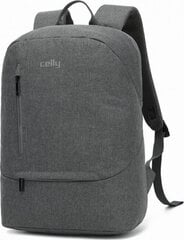 Celly Portatīvā datora mugursoma Celly DAYPACKGR Pelēks цена и информация | Рюкзаки, сумки, чехлы для компьютеров | 220.lv