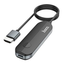 Adapteris Hoco UA23 Wireless Display Adapter (iOS, HDMI) melns cena un informācija | Adapteri un USB centrmezgli | 220.lv